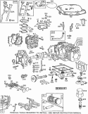 Part Location Diagram of 492262 Briggs and Stratton Crankshaft